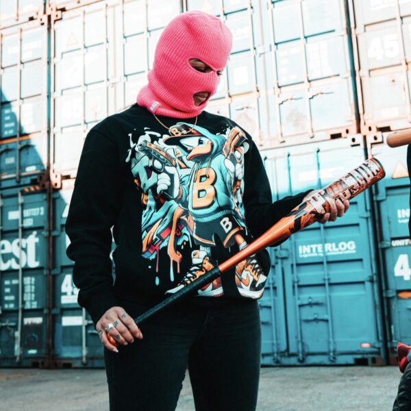 LIMITED EDITION SWEATSHIRT – FOGG (FACE OFF GOLDEN GUN) KUN 89 STK!